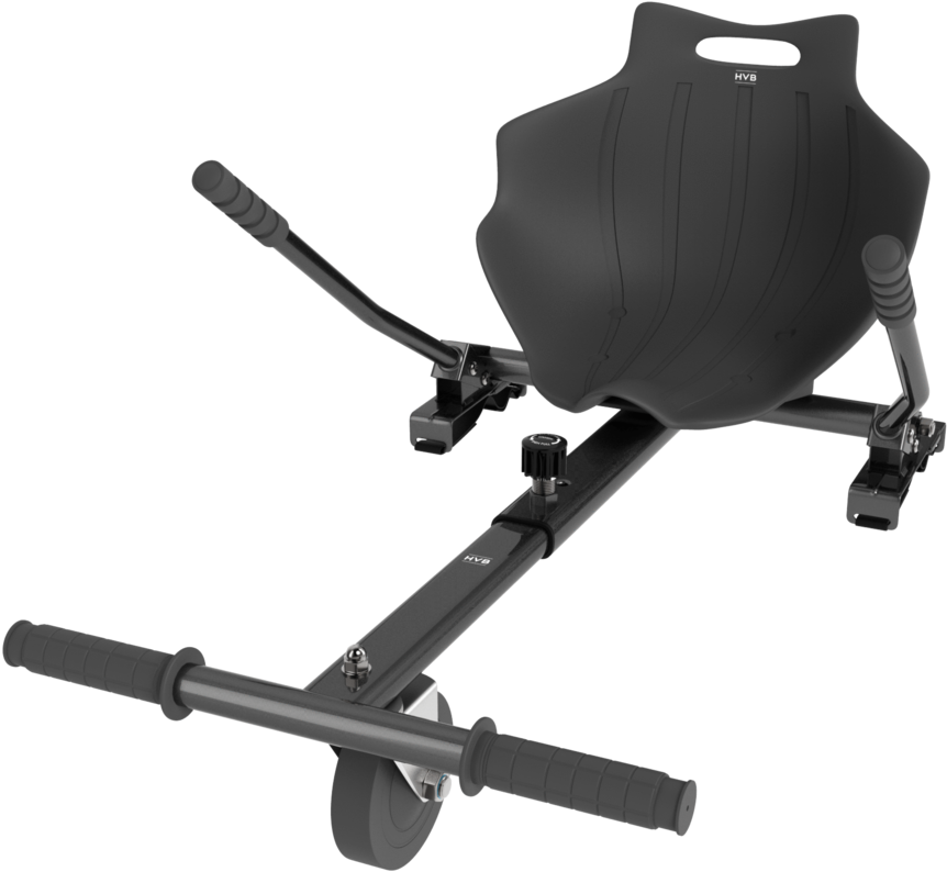 Smarthlon 10 Inch Classic Hoverboard Black White Blue - Hoverboard (1024x1024), Png Download