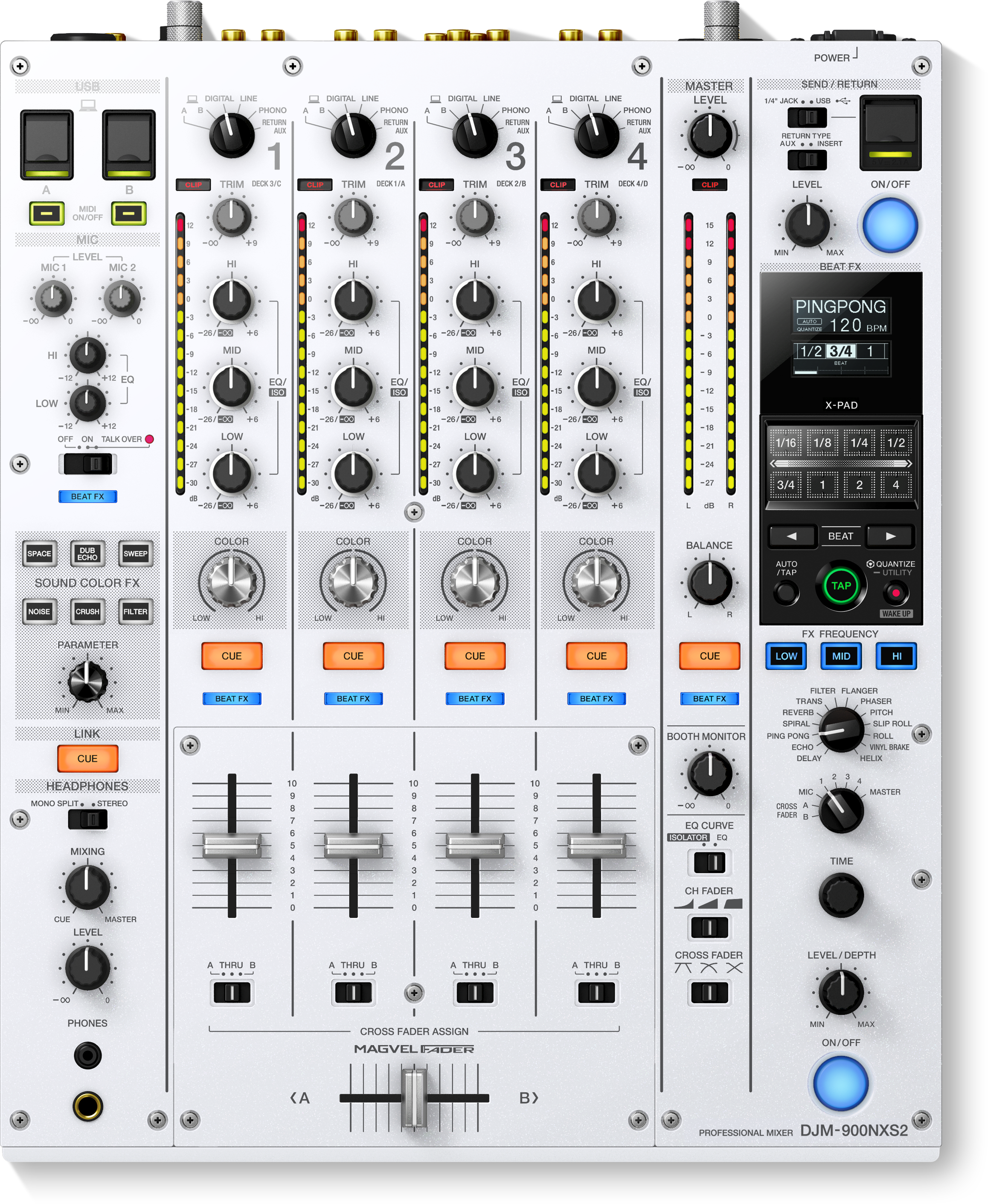 Dj Mixer - Pioneer Djm 900 Nxs2 Gold (800x600), Png Download