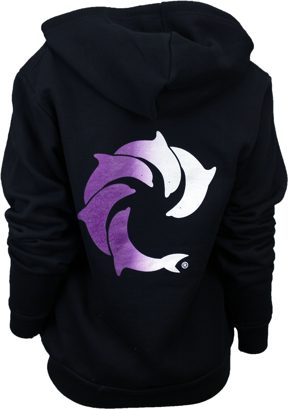 Ladies Smear Zip Hood - Wrv (1200x1400), Png Download