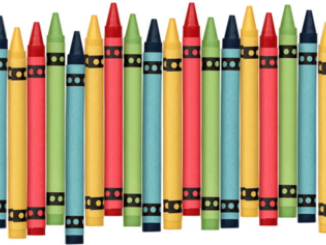 Crayons Divider Clip Art (640x480), Png Download