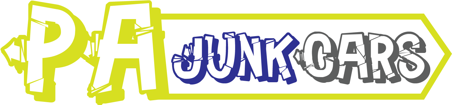 Pa Junk Cars - Calligraphy (1585x435), Png Download