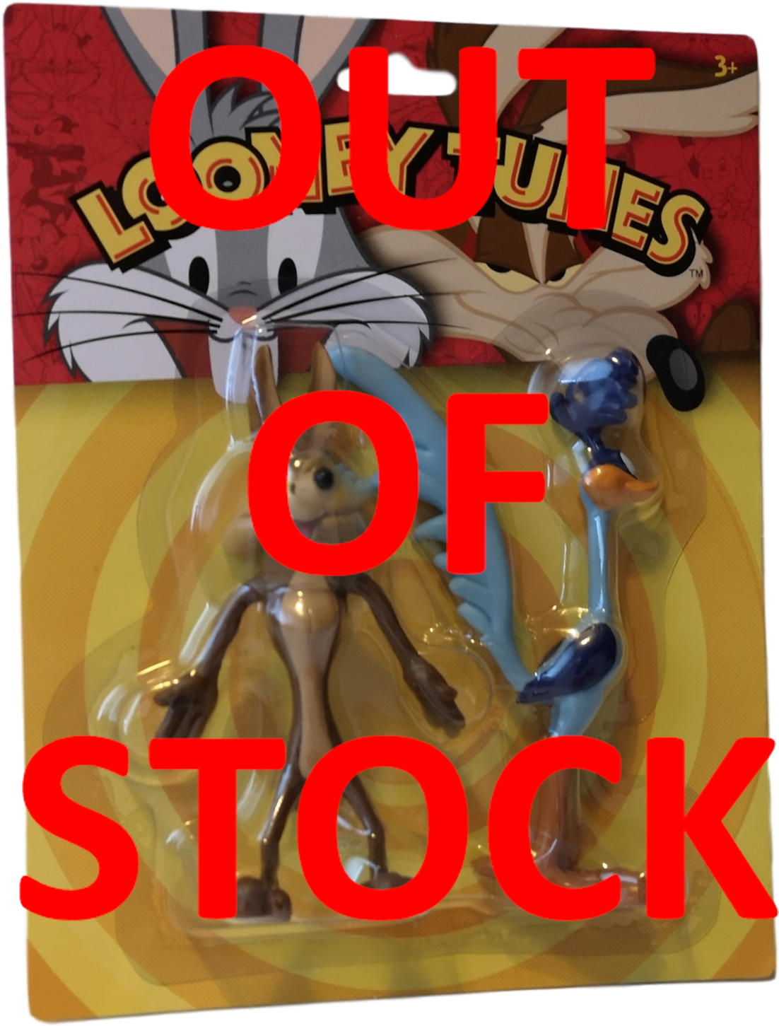 Looney Tunes 4" Bendable Figures - Weapon (1424x1788), Png Download