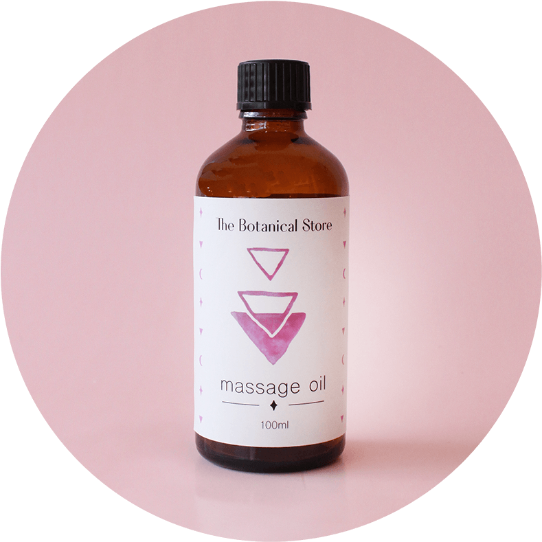Our Massage Oil Is Easily Absorbed Into The Skin To - Glass Bottle (800x800), Png Download