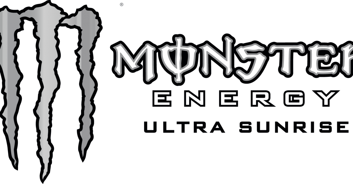 Monster Energy Ultra Citron Logo (1200x627), Png Download