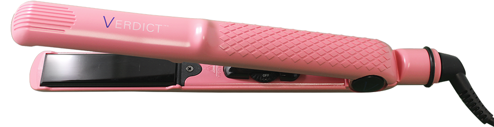 Verdict Professional Blue Mirror Titanium Flat Iron - Verdict Professional Flat Iron (1000x365), Png Download