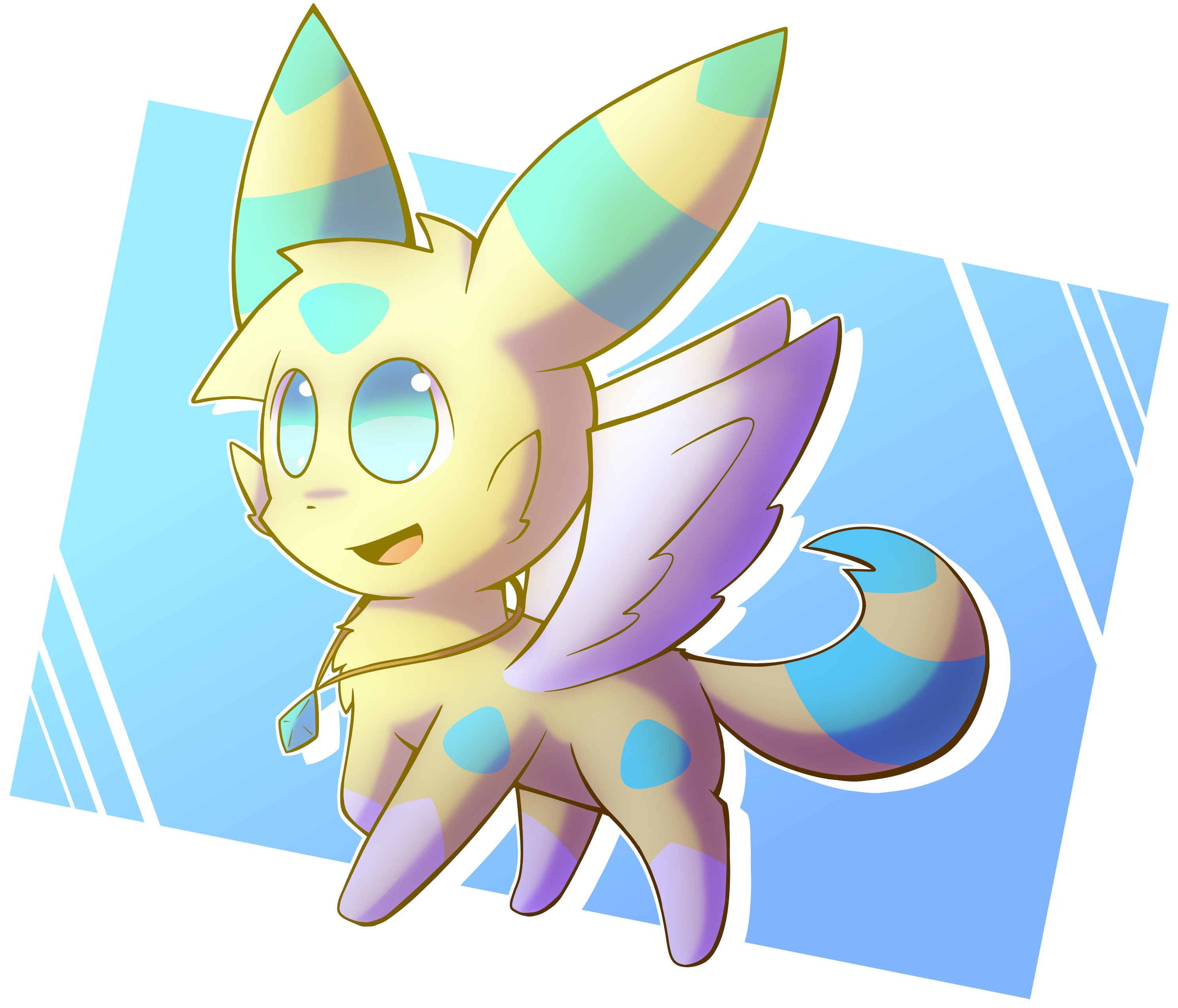 Wings - Cartoon (3184x2752), Png Download
