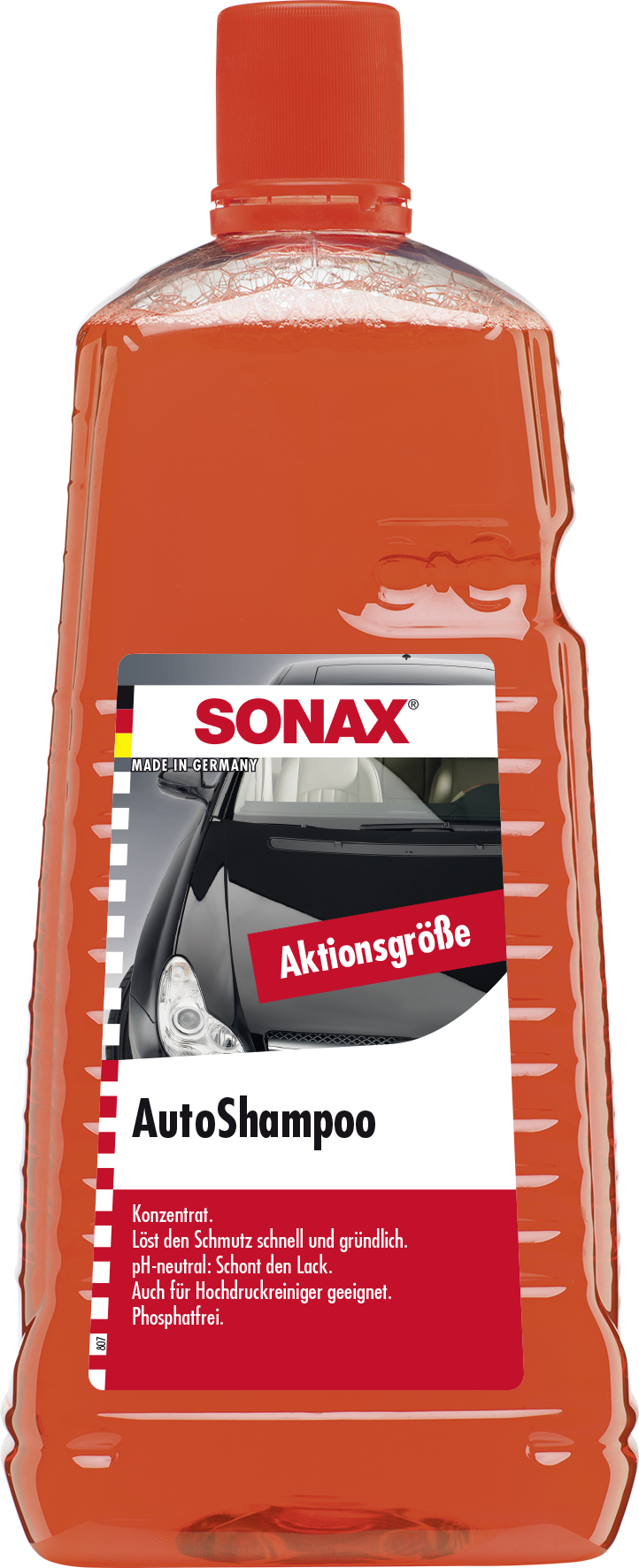 Sonax Car Wash Shampoo (722x1772), Png Download