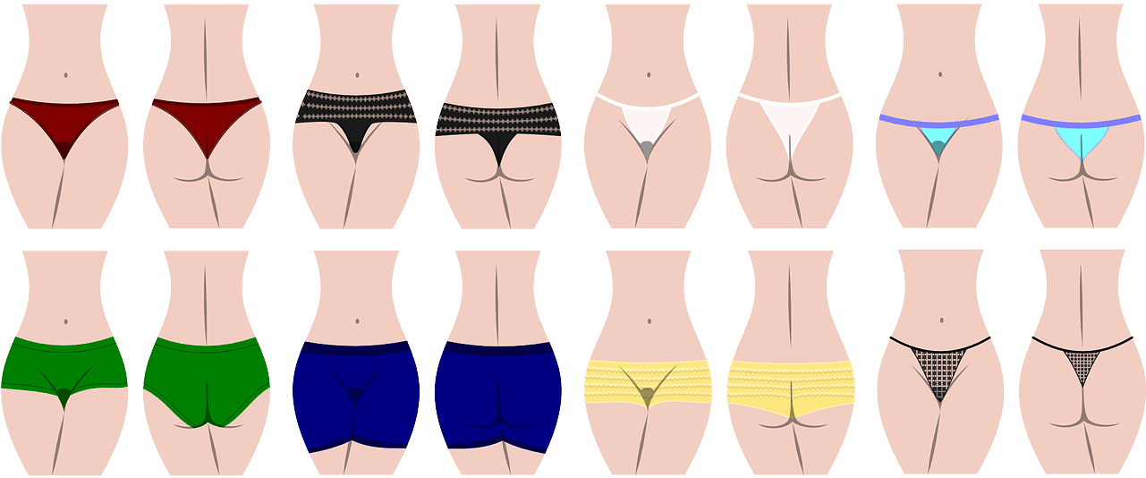 Women's Underwear, Lingerie And Girl's Panties - Panty Form (1280x640), Png Download