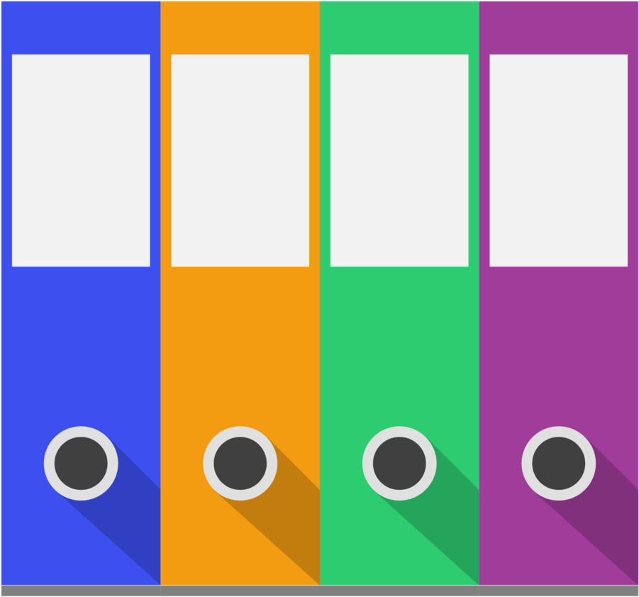 Binders - Binder Clipart Png (958x958), Png Download