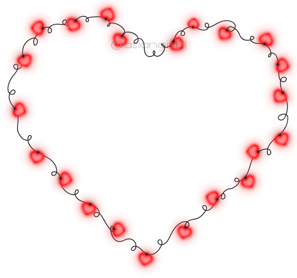 Love Stickers, Neon Signs, Gifs, Presents - Heart (2289x2289), Png Download