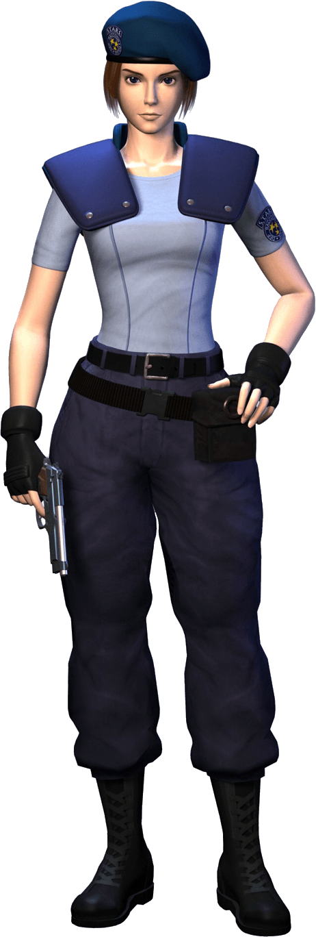 Download HD Jill Valentine Resident Evil 1 Transparent PNG Image ...