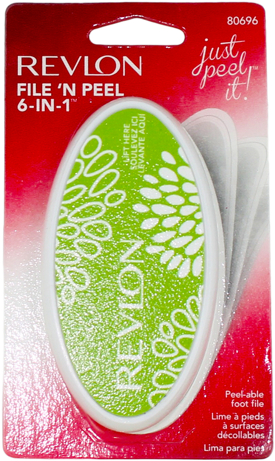 File 'n Peel - Revlon (594x975), Png Download