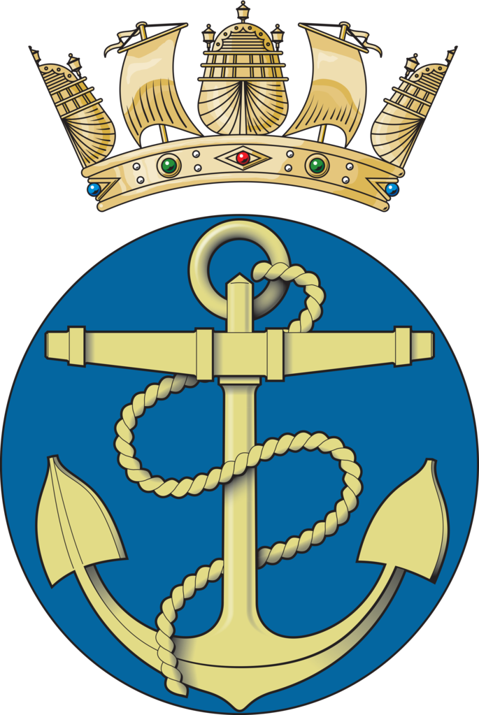 Navy Clipart Fouled Anchor - Fouled Anchor Royal Navy (685x1023), Png Download