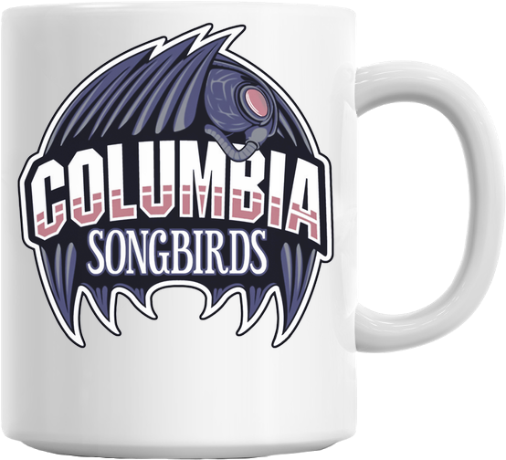 Bioshock Columbia Songbirds Mug - Bioshock (629x579), Png Download