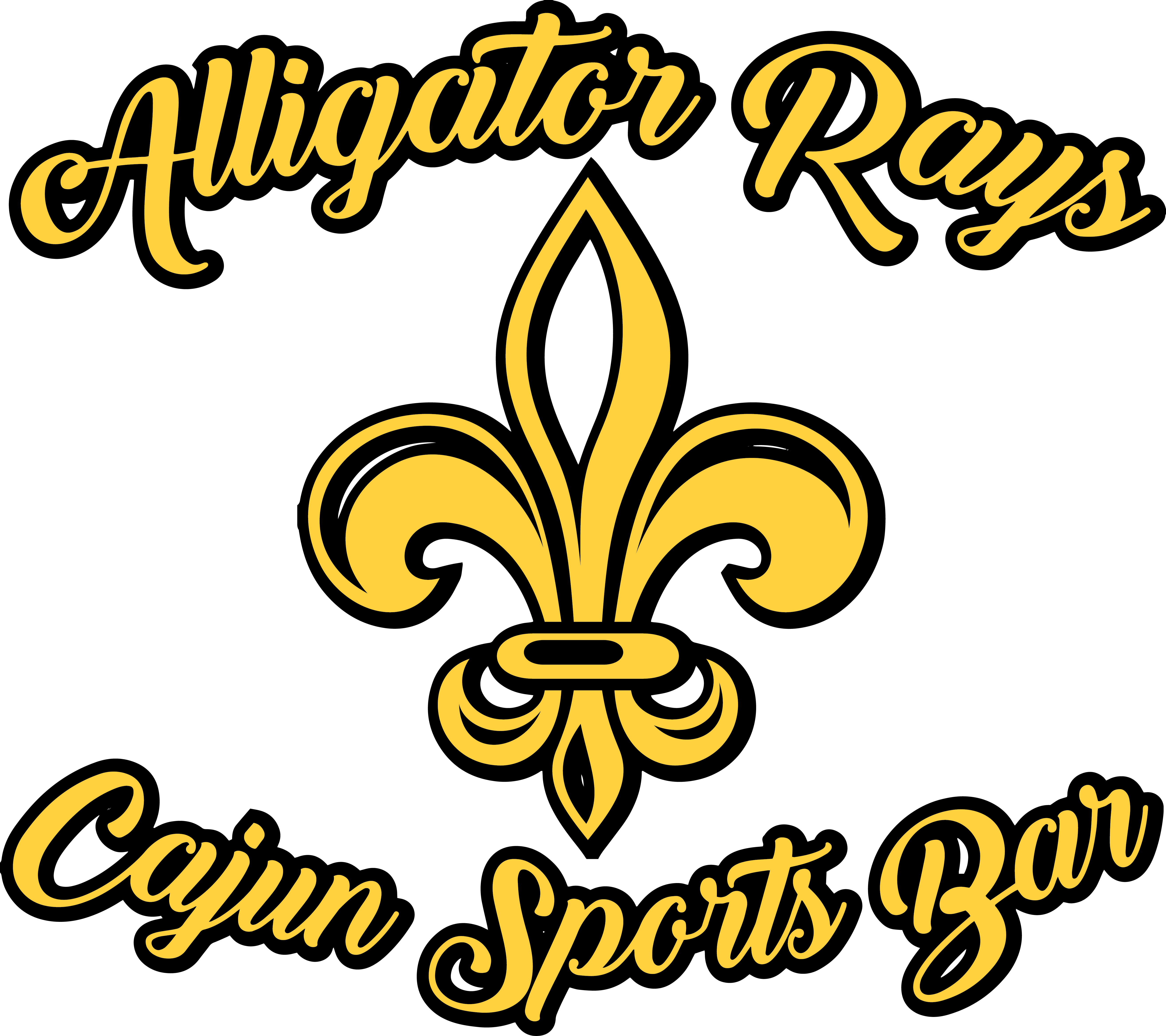 Alligator Rays - Emblem (5260x4674), Png Download