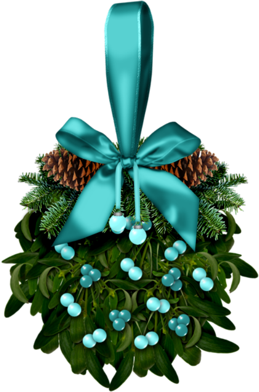 Christmas Mistletoe Clip Art - Christmas Day (534x800), Png Download