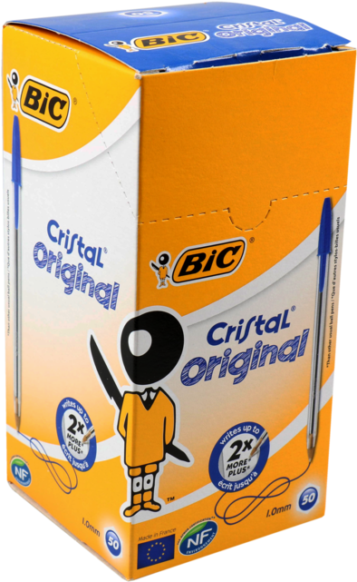 Bic Ballpoint Pen , Blue - Bic (640x640), Png Download