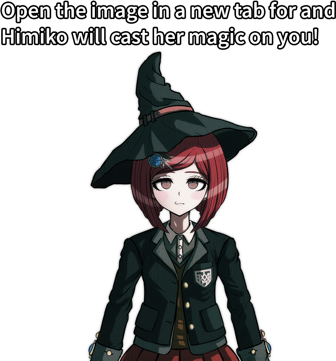 Memewow, It's Real Magic - Himiko Yumeno Full Body Sprites (1225x1200), Png Download