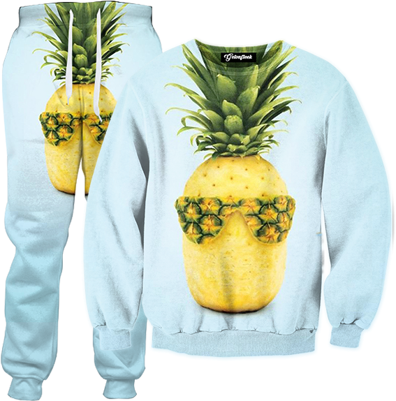 Cool Pineapple Tracksuit - Calgary Farmers Market Ad (600x600), Png Download