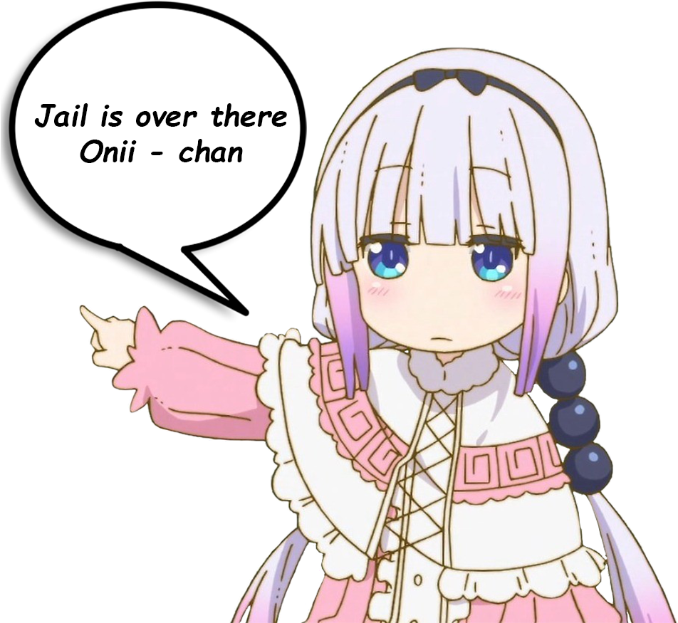 Miss Kobayashi's Dragon Maid Kanna Transparent (1008x890), Png Download
