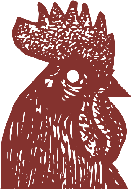 Dodo Chicken Head Red - Illustration (650x758), Png Download