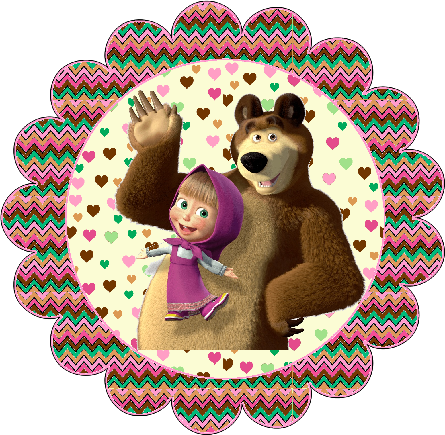 Tooper, Tag Masha E O Urso - Ovo Masha Eo Urso (1559x1559), Png Download