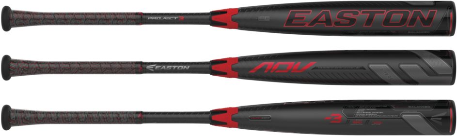 Easton 2019 Adv Bbcor Baseball Bat - Easton Project 3 Adv Bbcor (1024x576), Png Download