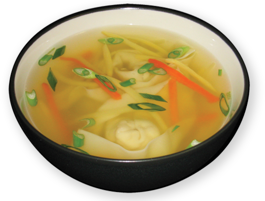Won Ton - Asian Soups (800x400), Png Download