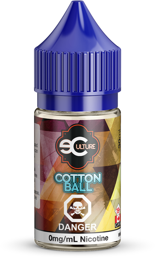 Cotton Ball - Coffee Salt Nic Juice (1024x1024), Png Download
