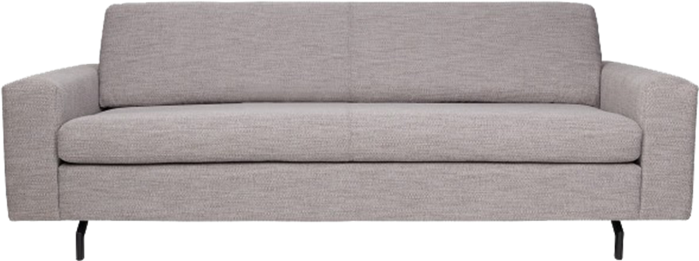 Sofa Jean Grey - Wool (1000x374), Png Download