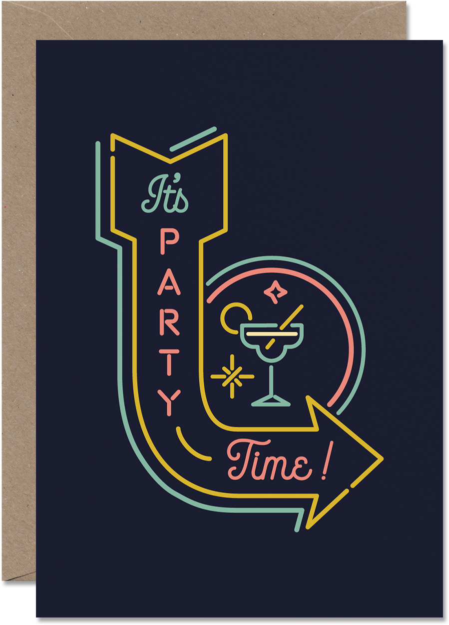 It's Party Time - Illustration (1000x1414), Png Download