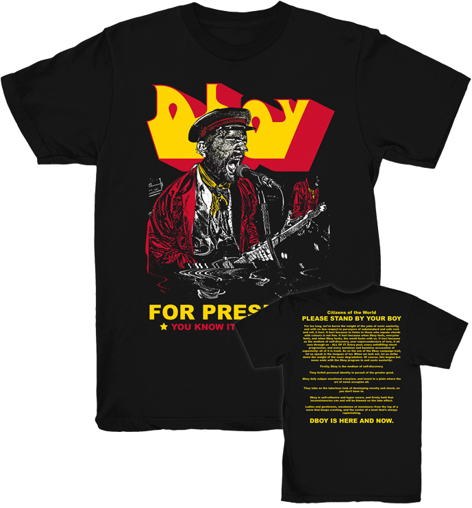 Dboy For President T-shirt - Active Shirt (700x1000), Png Download