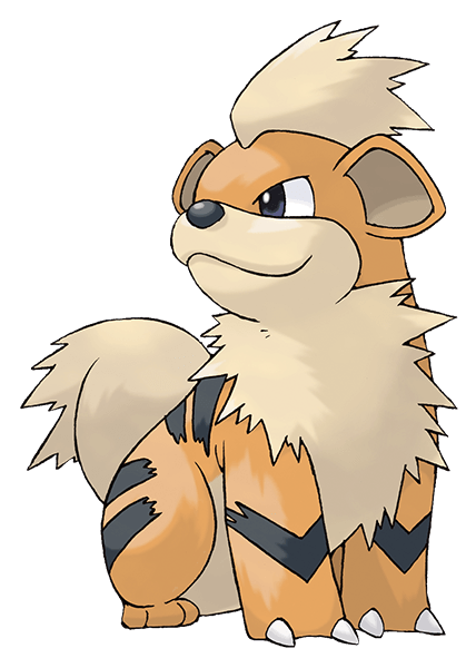 Pokemon Growlithe (630x630), Png Download