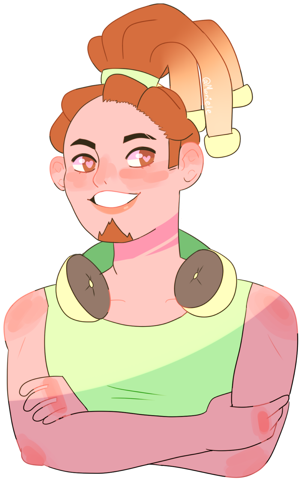 Moriele - Cartoon (1280x1658), Png Download