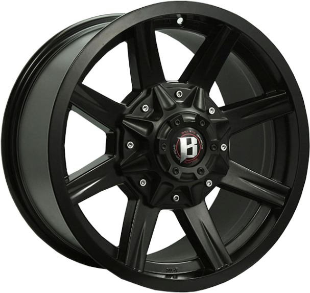 Ballistic Razorback 17x9 6x114 - Xf 215 Wheels (622x622), Png Download