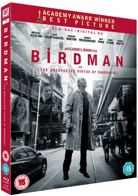 Birdman Trailer 1080p - Birdman Film (600x698), Png Download
