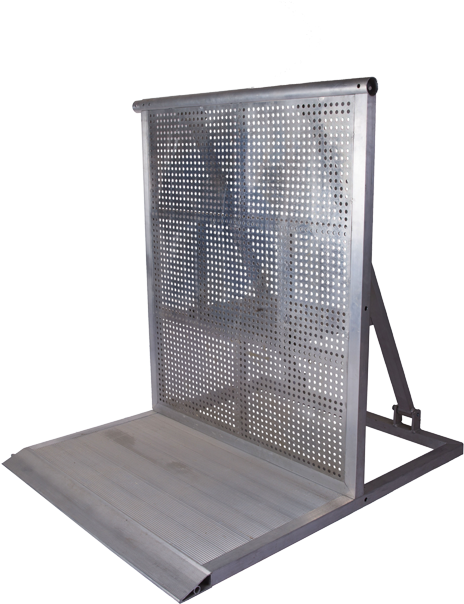 High Duty Security Arm Parking Automatic Barrier Gate - Mesh (640x640), Png Download