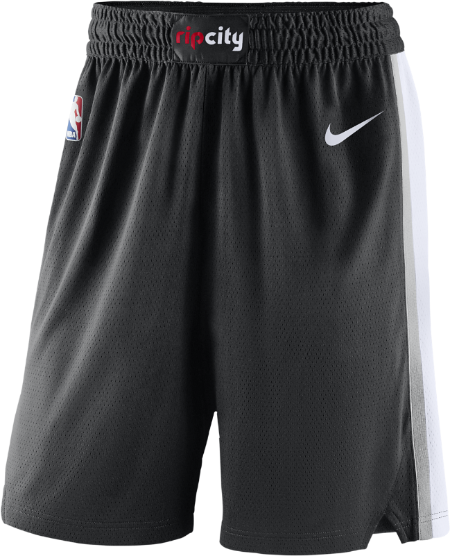 Portland Trail Blazers Nike Icon Edition Swingman Men - Portland Trail Blazers Shorts (1000x1000), Png Download
