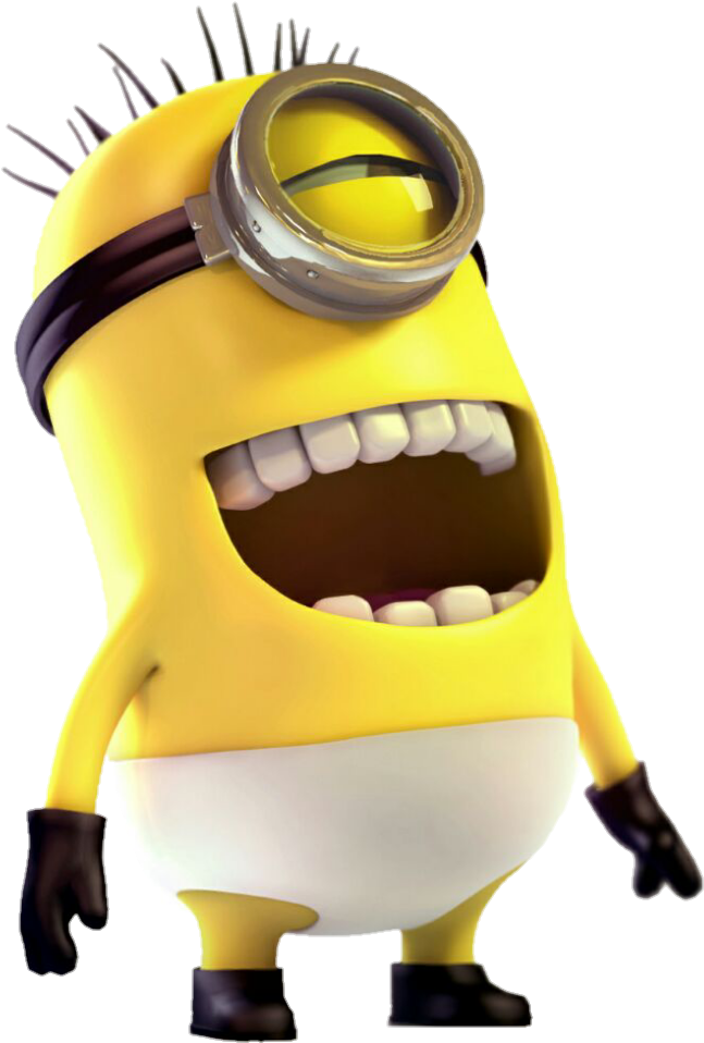 Meu Bebê Minion Fofo - Minions Happy (951x1087), Png Download