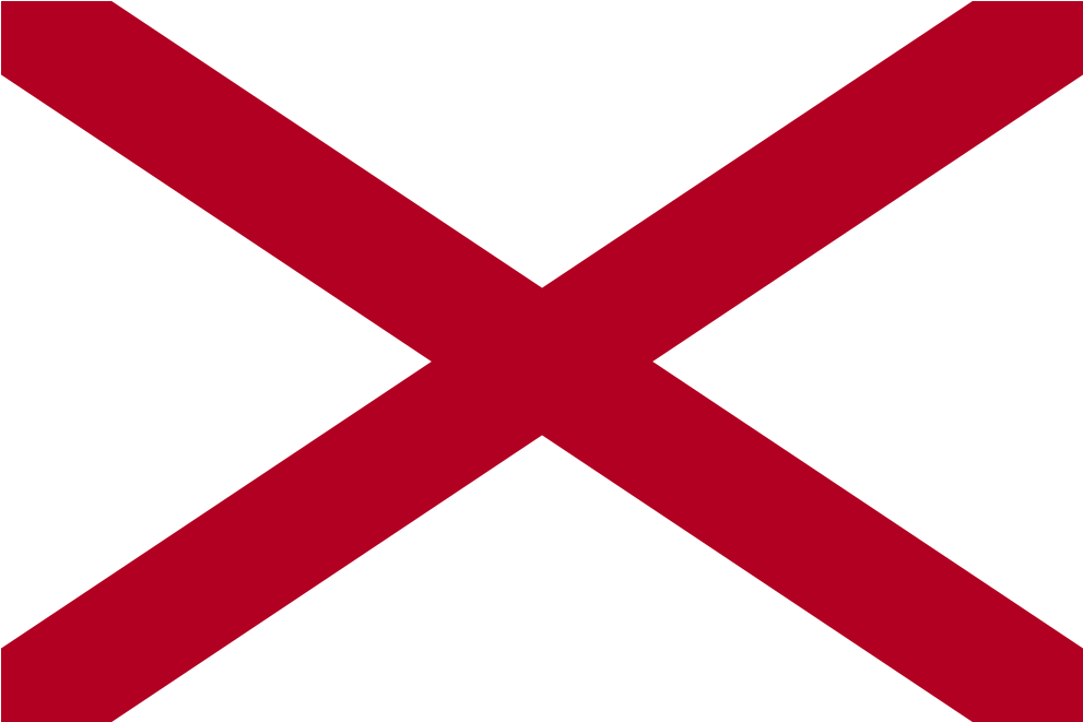 Download Svg Download Png - Alabama State Flag Iphone (1024x1024), Png Download