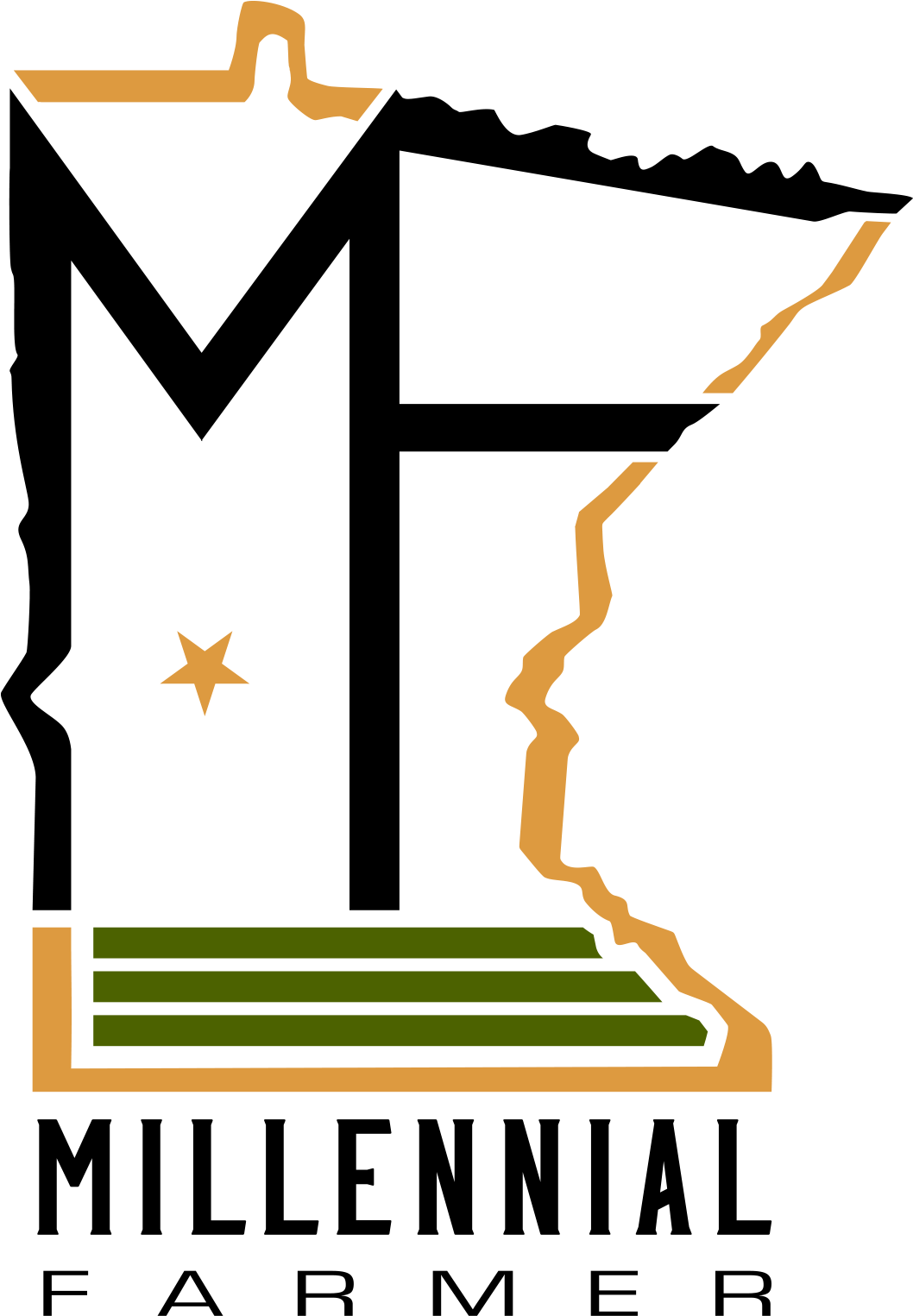 Mn Millennial Farmer Logo (1200x1650), Png Download