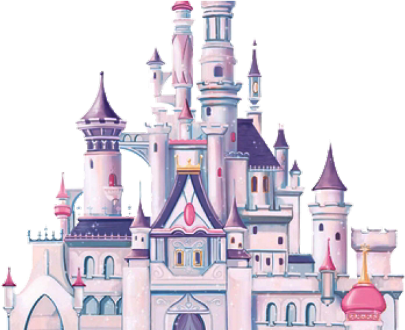 Fantasy City Clipart Castle - Disney Princess Castle (640x480), Png Download