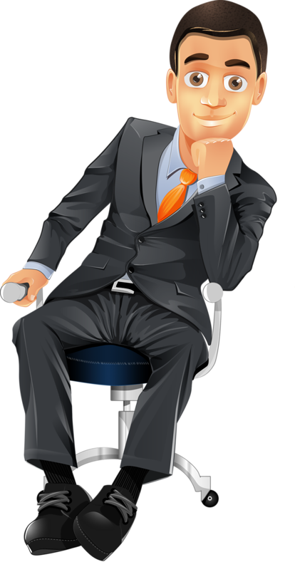 Never Before Heard Of Free Business Blueprint Tips - Businessman Vector Png (414x789), Png Download
