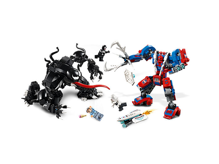 Spider Mech Vs - Lego 2019 Spider Man (947x532), Png Download