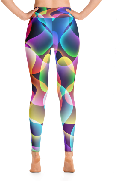 Lava Lamp Yoga Leggings - Yoga Pants (600x600), Png Download