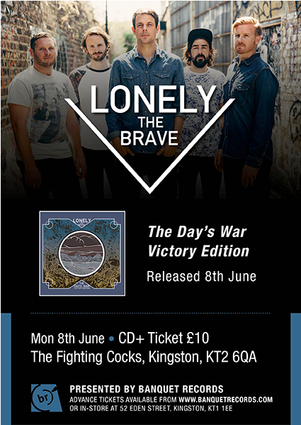 Lonely The Brave / Rob Lynch - Crew (598x598), Png Download