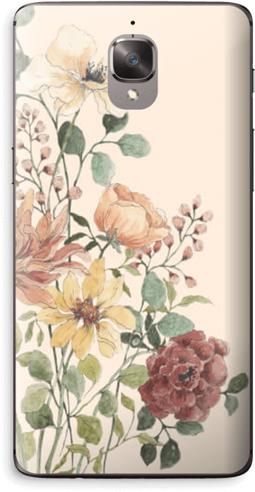 Wild Flowers Skin Oneplus 3t - Flower (412x800), Png Download