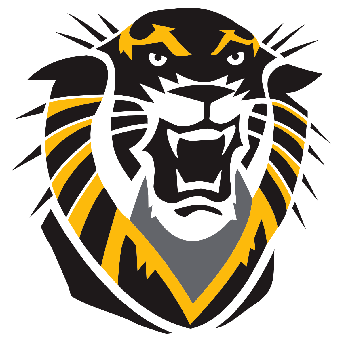 Fort Hays State Tigers - Fort Hays State University Tiger (1188x1185), Png Download