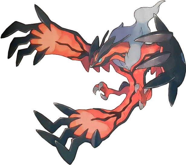 Yveltal - Pokemon Y Legendary (628x645), Png Download