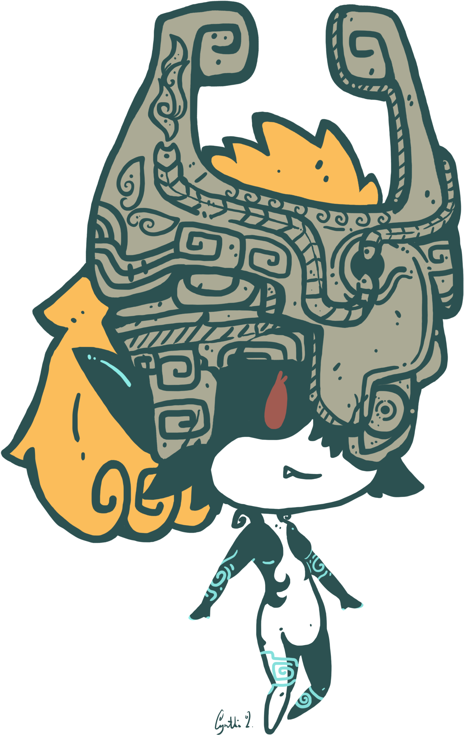 From Twilight Princess Made - Illustration (2158x3017), Png Download